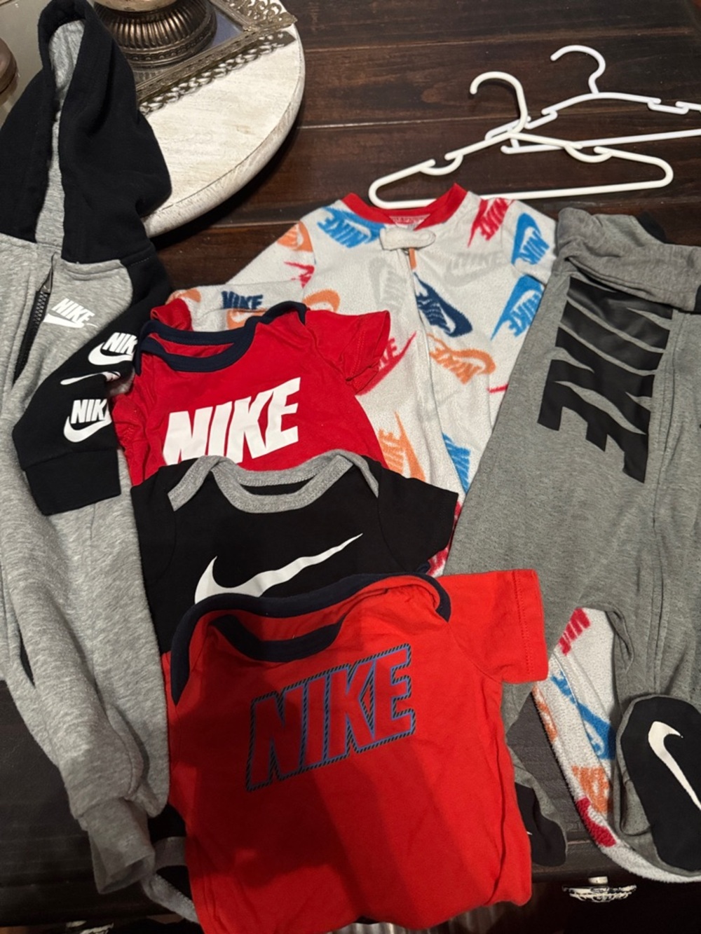 Nike Red, Black, Gray Kids Clothing Lot